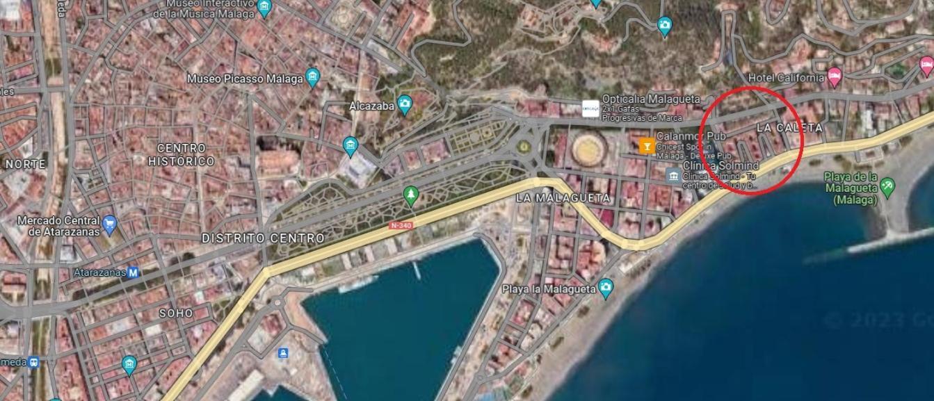 Primera Linea De Playa - Málaga Eksteriør bilde