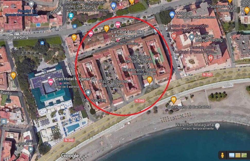 Primera Linea De Playa - Málaga Eksteriør bilde